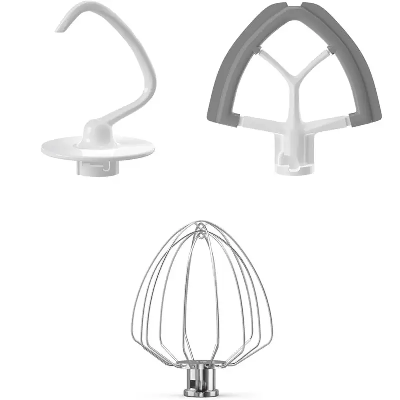 

Плоская насадка-венчик и аксессуары для миксера Kitchenaid 4.5-5 кварт с наклонной головкой K45WW, 6-проволочный венчик-A36R