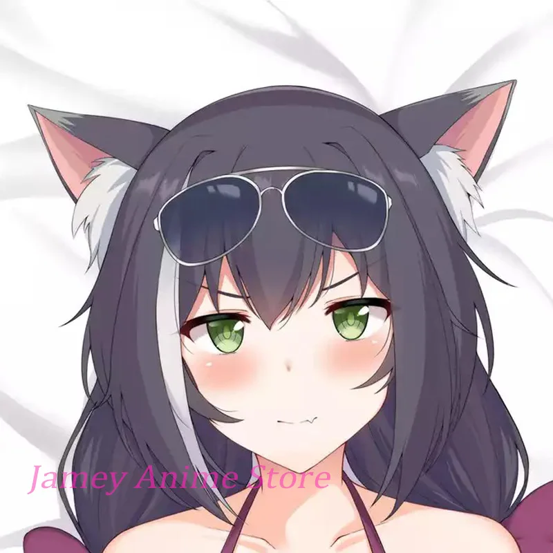 Dakimakura Pillow Cover Kyaru Re:Dive Anime Double-Sided Print Gift Life-Size Body Pillowcase