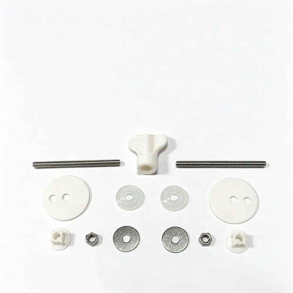 Zinc Alloy Toilet Seat Hinge Connector Triangle Soft Close Replacement Fitting Bathroom Hardware Repair Components