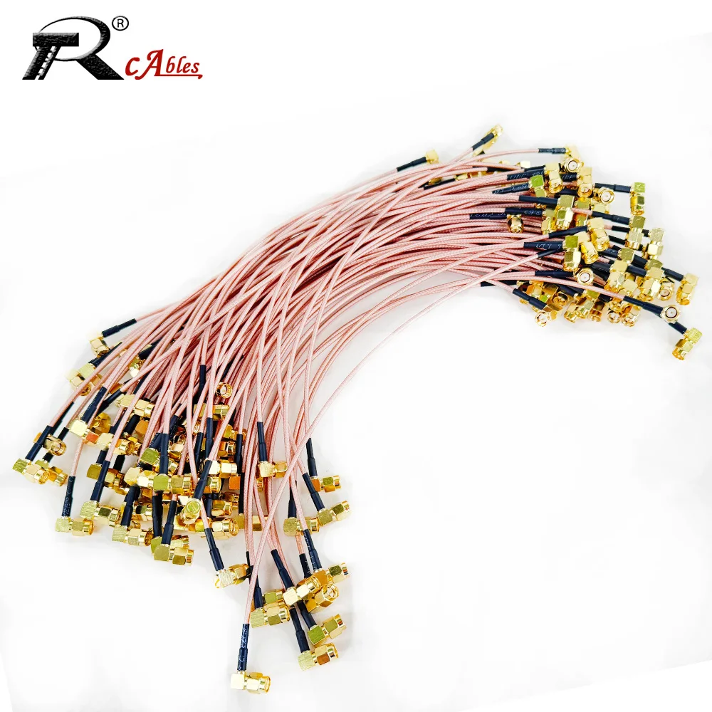 

SMA Male90 to SMA Male90 Connector RF Coaxial RG316 Cable Pigtail FPV Antenna Extension Cord for CB Ham Radio FM Transmitter