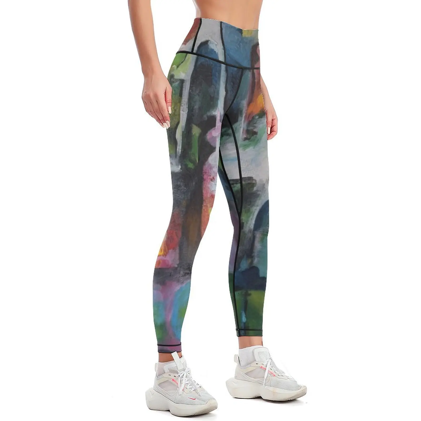 Connecting the Dots - A series Leggings Fitness clothing gym's clothing sport set Womens Leggings