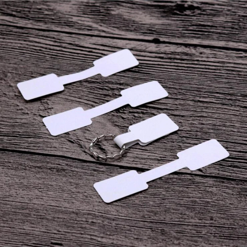 

Self-adhesive Label Keychain Packaging Ring Price Supplies Small Jewel Stickers
