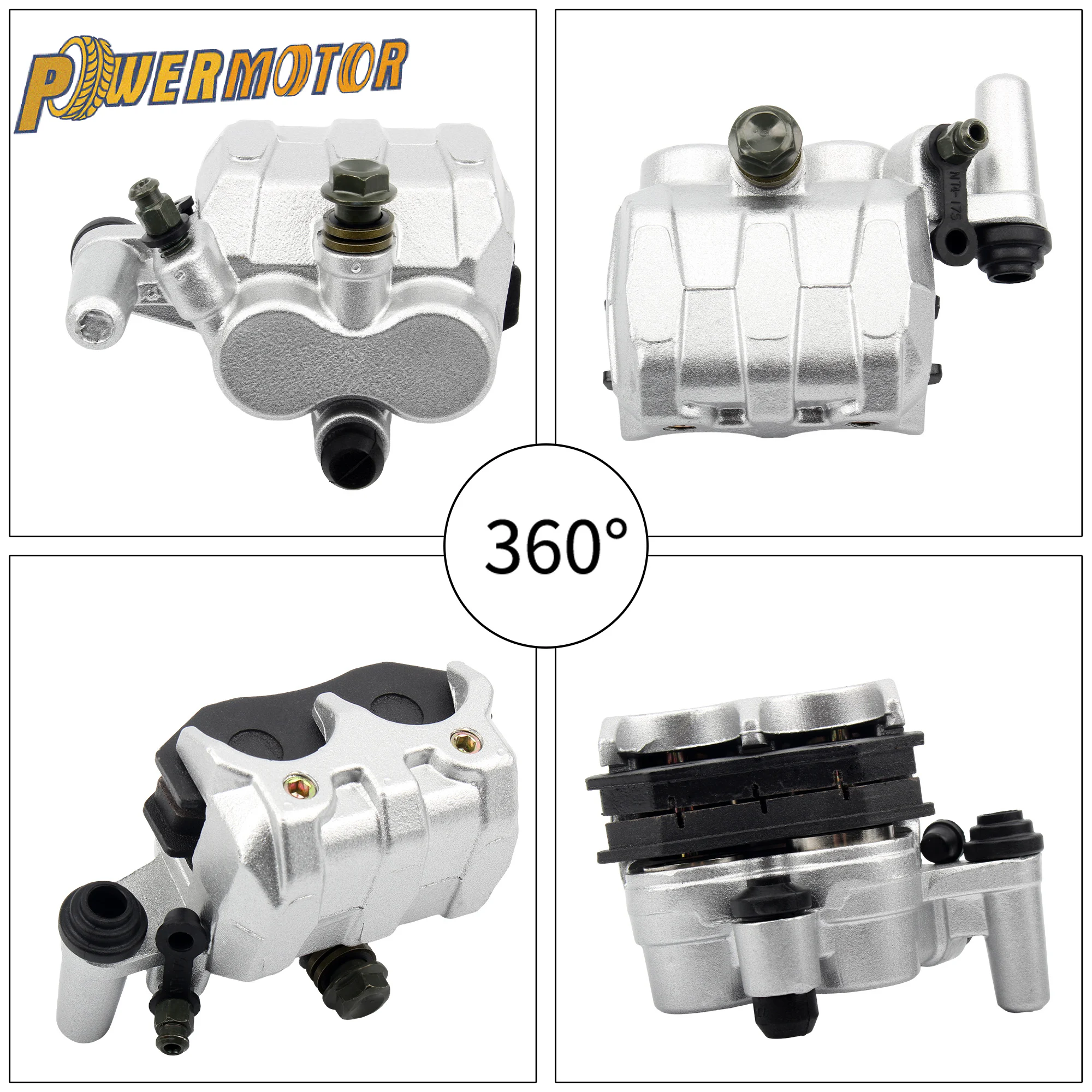 العالمي للدراجات النارية الهيدروليكية الجبهة مكبح قرصي الفرجار لهوندا ياماها KTM كاواساكي الترابية دراجة الطرق غير الممهدة استبدال الملحقات #1