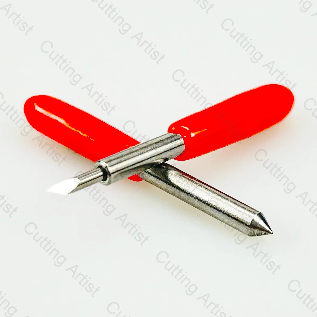 15pcs 45 Degree Standard Blade and 1pc Holder for Sunshine Cutting Plotter Rose Red Housing