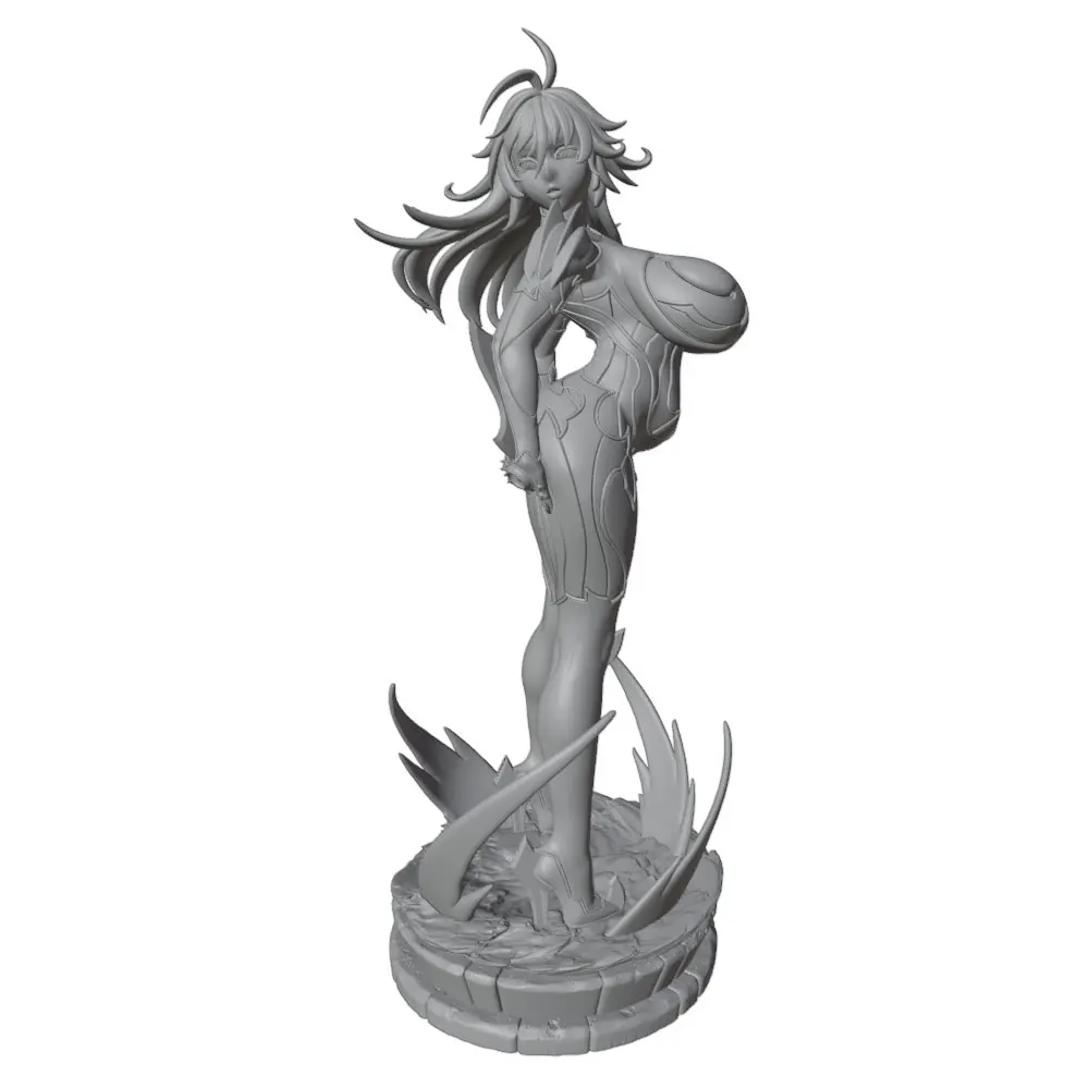 75mm-250mm NSFW Sexy Girl Resin Model Kits GK Miniature 3D Printed Gray Model Figurine DIY Doll Model Unassembled And Unpainted