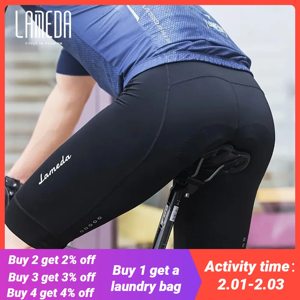 LAMEDA Cycling Shorts Summer Cycling Clothes for Men Professional Cushion Cycling Pant Road Bike Mountain Bike Cycling Equipment