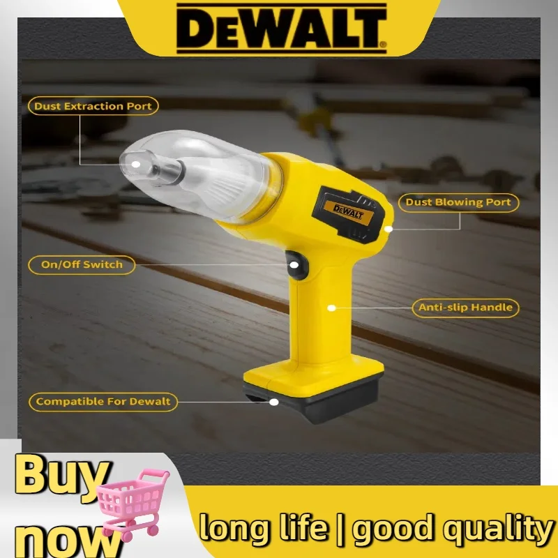 DEWALT Handheld Car Vacuum Cleaner 10Kpa Cordless Dust Collect Machine Andair Blower Power Tool 18V 20V Battery - view 6