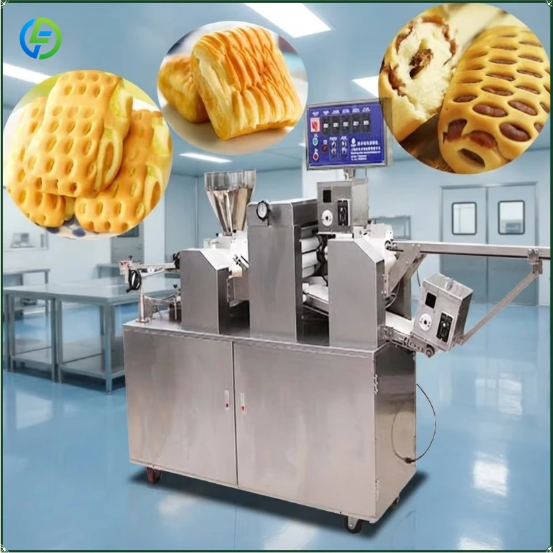 Industrial Automatic Filled Honeycomb Caterpillar Bread Making Machine New High Productivity Bakery Use for Sale FL Customized