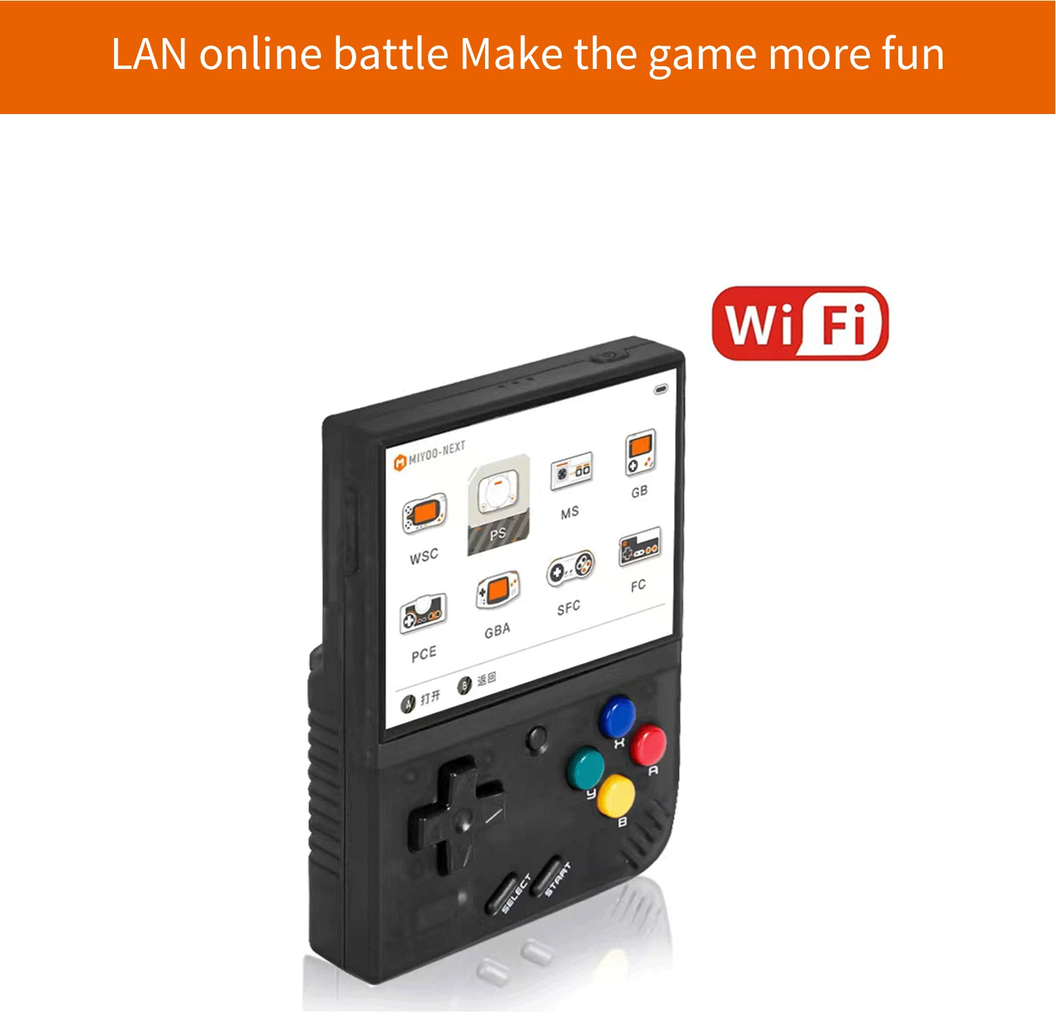 MIYOO Konsol Game Retro Plus Mini 3.5 Inci Layar IPS HD Konsol Video Game Sistem Linux Genggam Klasik Hadiah Anak-anak