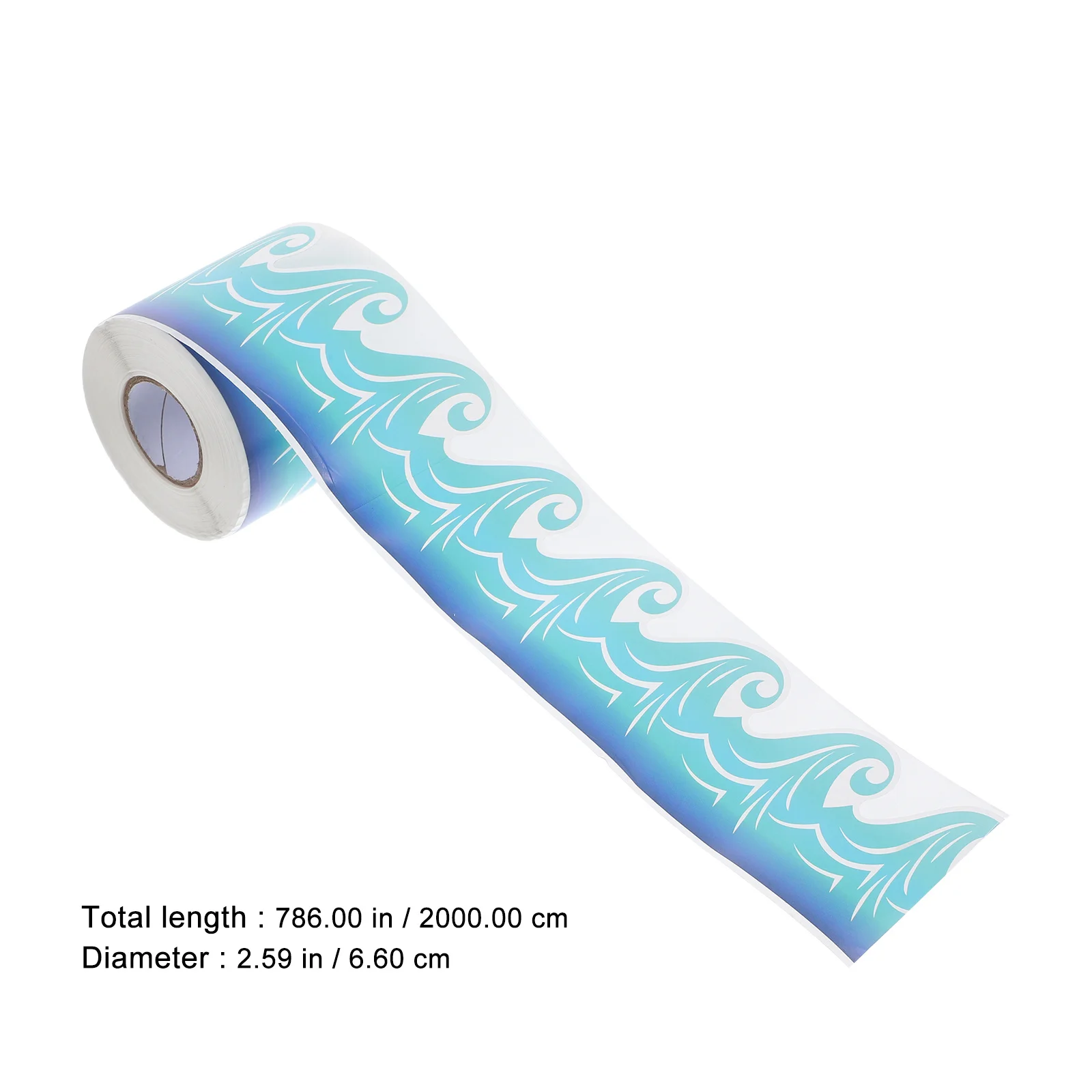 

Waterproof Adhesive Sticker Wavy Chalkboard Border Bulletin Decorations for Classroom Stickers Trim Peel and Printable