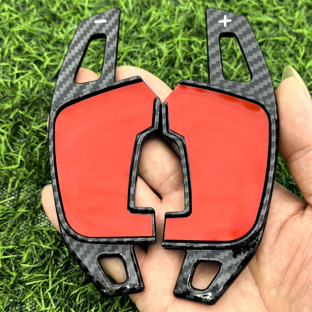 

For VW Golf 7 7.5 GTI MK7 GTE GTD RLINE Volkswage Polo Scirocco Jetta GLI Car Steering Wheel Paddle Shift Extend Shifter Sticker