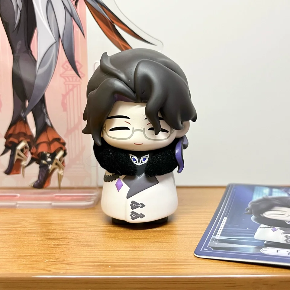 Genshin Impact Auf Lager Fatui Harbinger Serie Blind Box Kawaii Trendige Q-Version Anime-Figuren-Sammlung Desktop-Überraschungsgeschenk – Detail 14