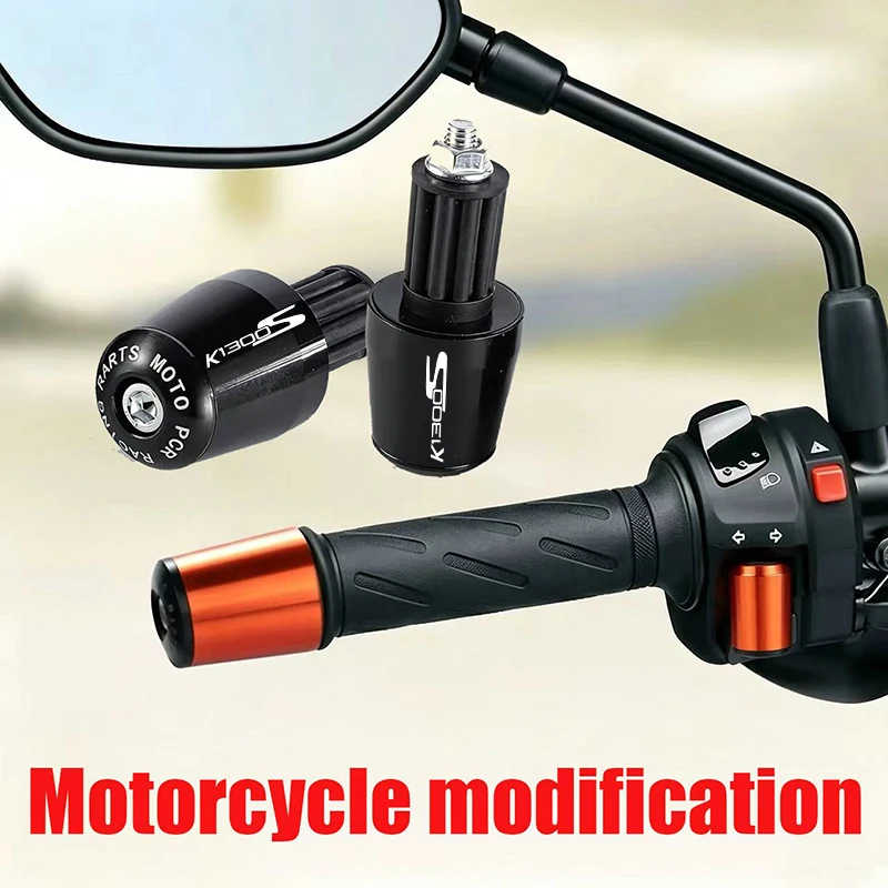 Motorcycle Handle Bar End Handlebar Grips ends Cap Plug Slider Counterweight cover For BMW K1200R K1300R K1200S K1300S