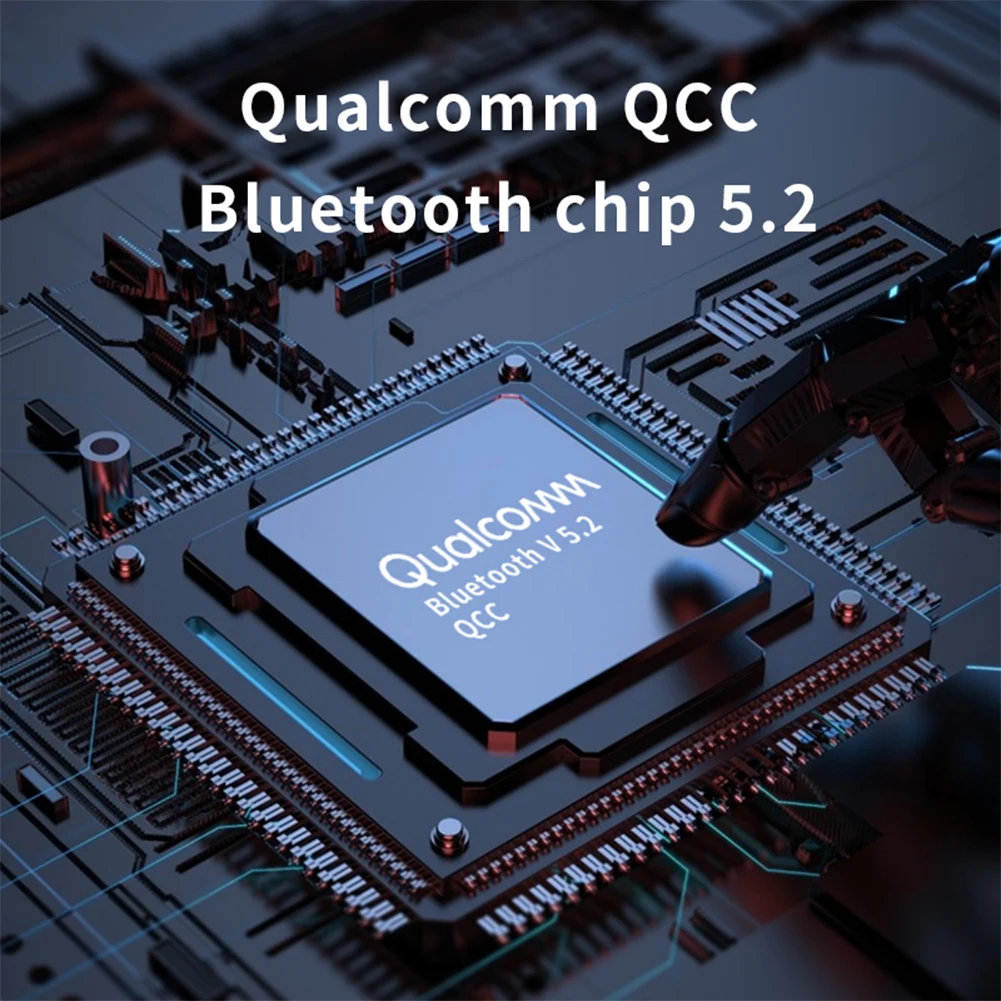 Аудиопередатчик Qualcomm QCC3056, CSR, Bluetooth, 5,2, адаптация HD, низкая задержка, многодиапазонный, с микрофоном, беспроводной