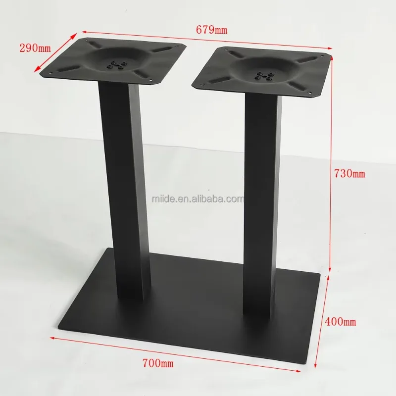 Customization Modern Metal Table Legs for Restaurant High Quality Laser Cut Table Legs Dining Table Base
