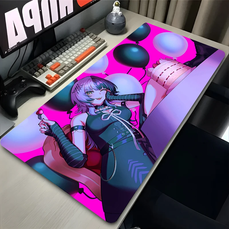 Anime Muismat PC Kawaii Shiori Novella Toetsenbord Pad Laptop Hololive Girl Gamer Desktop Muis Mat Gaming Accessoires Muismat