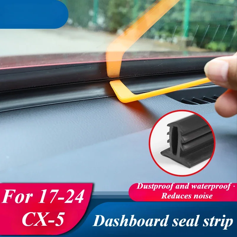 

Fit for Mazda Axela Atenza CX5 CX4 Car Dashboard Seal Sticker Sticker Soundproof Panel Seal Dust Gasket Interior