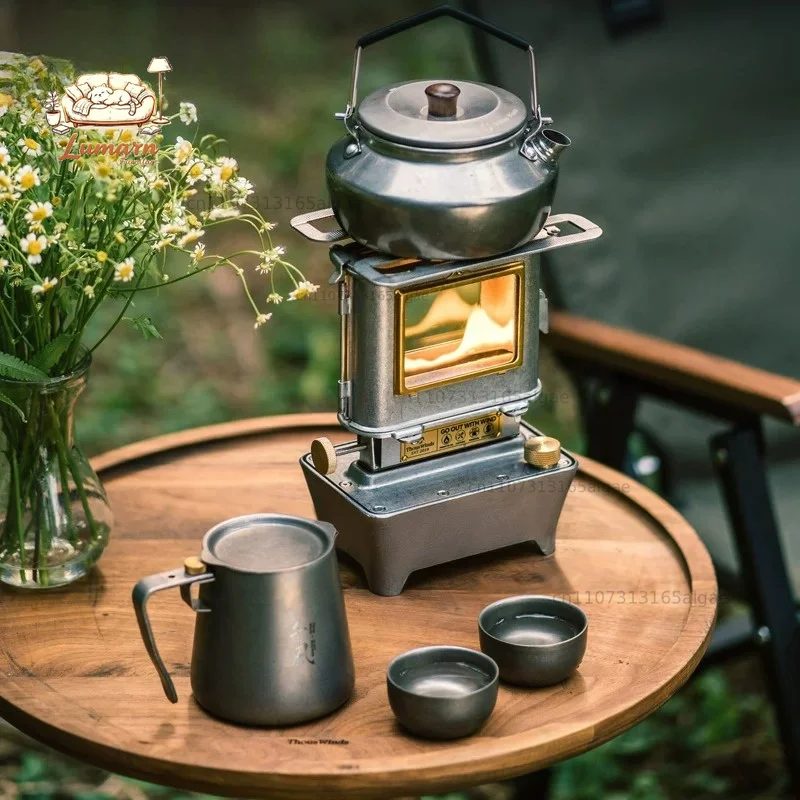 Thousand winds of fire dance viewing fire oil lamp stove outdoor lamp stove heater camping tea barbecue