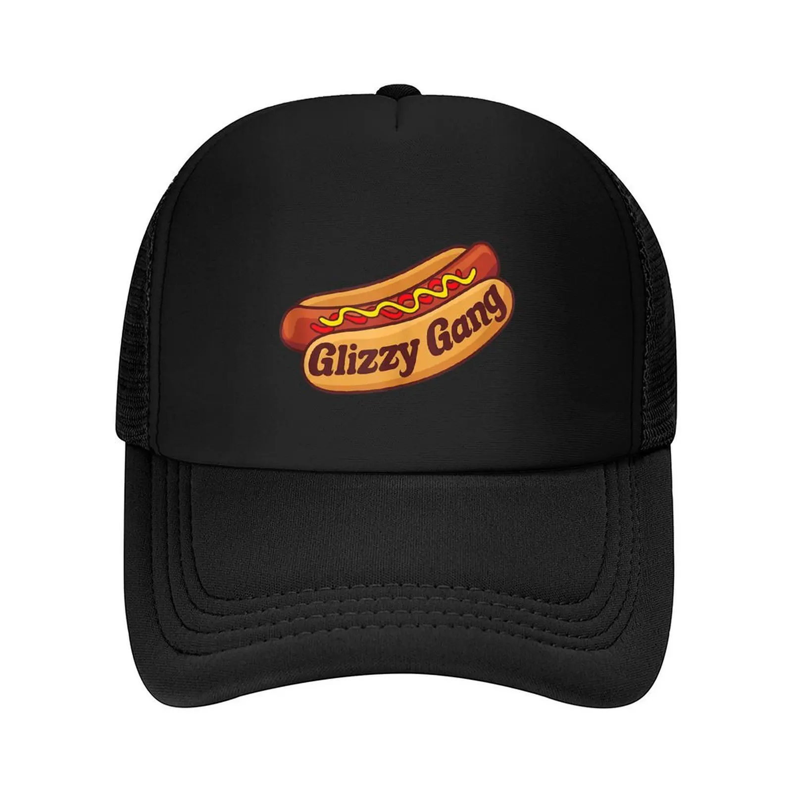 

Gobbler Glizzy Gang Funny Hot dog Baseball Cap Anime Dropshipping funny hat Sun Hat For Children Male Women's