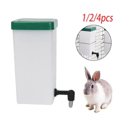 Dispensador de agua para conejos, bebedero, fuente para beber, equipo automático para beber, bebedero para mascotas, accesorios para animales y conejos