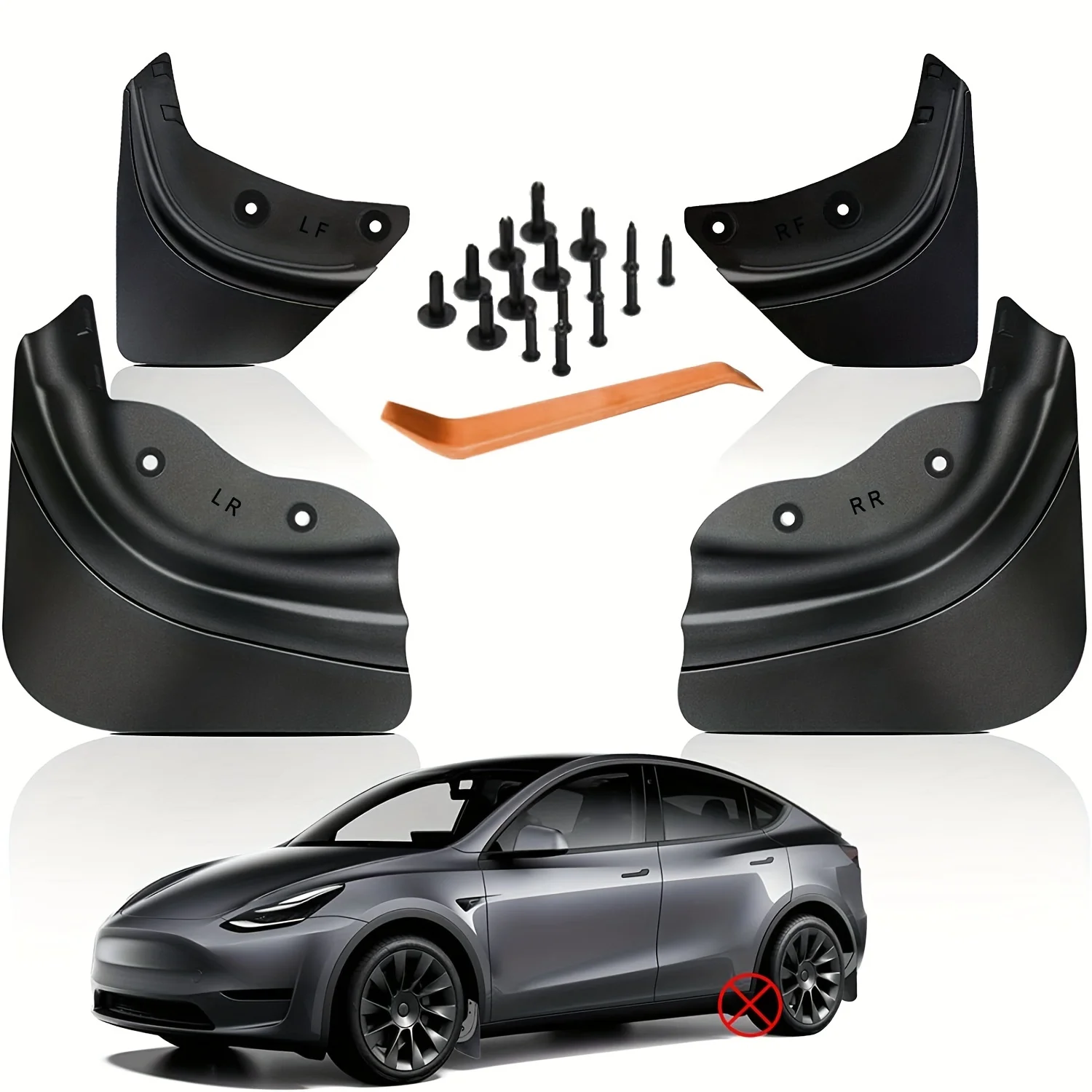 

New For Tesla Official Wing Modely/3 Car Tyres 24 Huan New 3 Accessories Car Exterior Modification Accessories