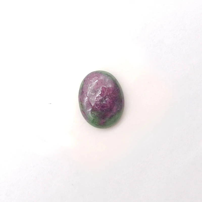 

Natural Ruby And Zoisite Cabochon Pendant Bead 20x16x5mm 3.8g Wholesale Semiprecious Fashion Jewelry Necklace Accessories Gift
