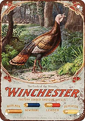 Great Tin Sign Aluminum Metal Sign 1905 Winchester Shotgun Shells Vintage Look 8x12 Inch sign