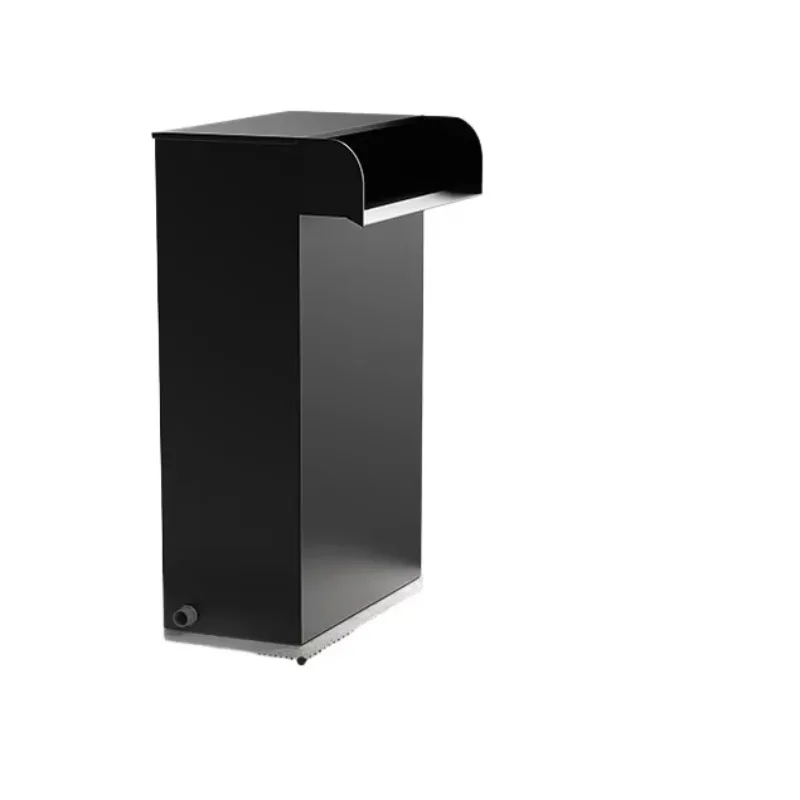 Stainless steel waterfall filter box outdoor fish water purifier pond filtered water