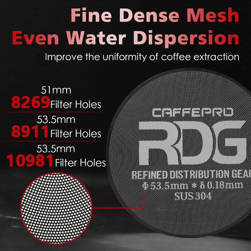 Caffeepro Espresso Puck Screen 51mm 54mm 58mm Magnetic Remover for Delonghi Breville Gaggia E61 Coffee Accessories Barista Tools