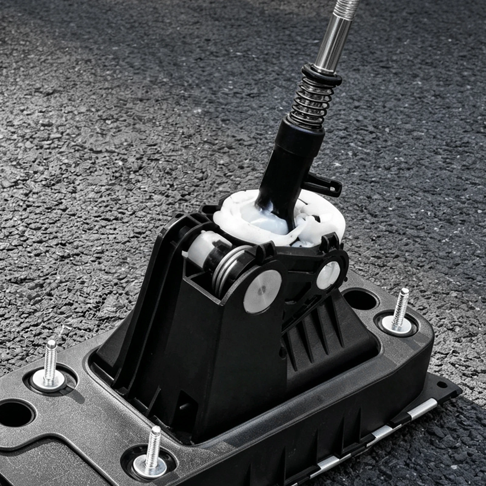 BEVINSEE Schalthebel-Drehzapfen aus Edelstahl für VW Golf MK7 MK7.5 MK8 Schaltgetriebe, Verbesserte Schalldynamik – Detail 2