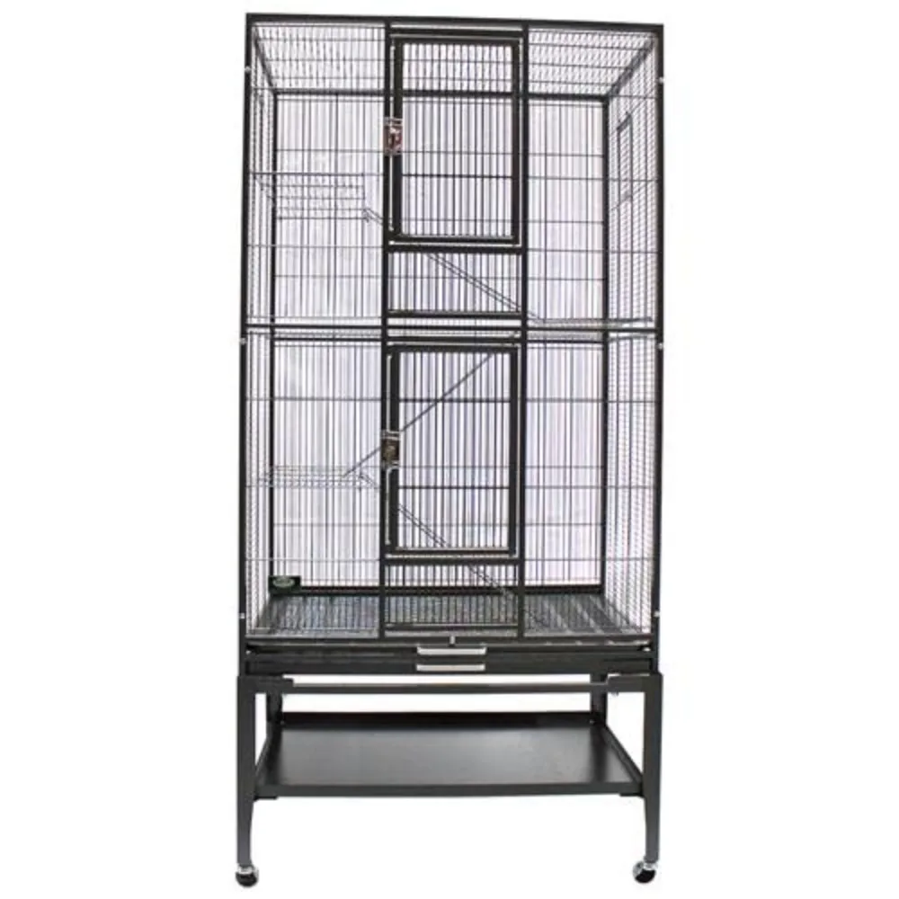 

Durable 68" Tall Cage - for Sugar Gliders, Squirrels, Marmosets & Other Small Pets