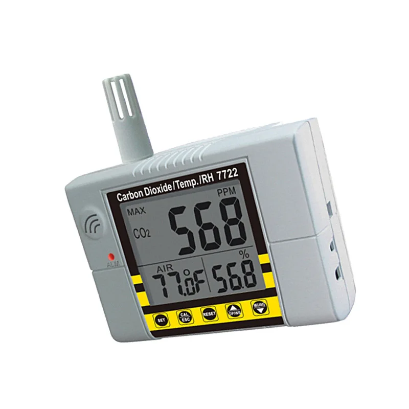 AZ7722 Carbon Dioxide Detector CO2Concentration Alarm Carbon Dioxide Monitor