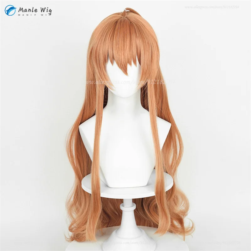 85cm Aisaka Taiga Cosplay Wig Anime TIGER×DRAGON Cos Orange Wigs Heat Resistant Synthetic Hair Halloween Party Wigs + Wig Cap