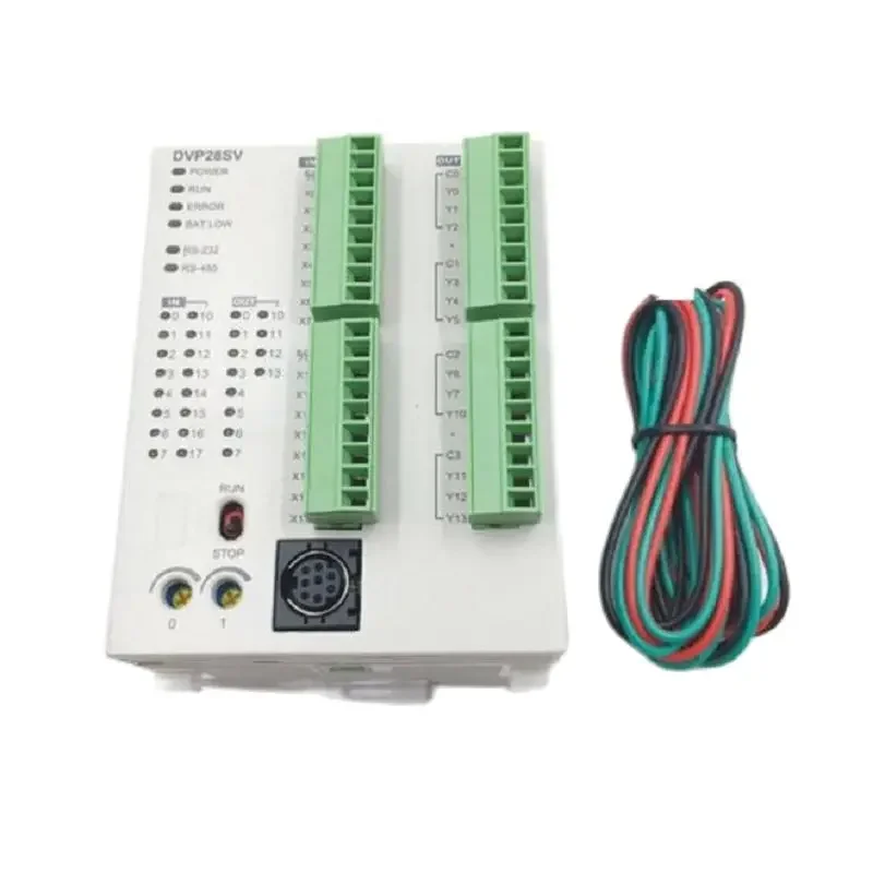 Original Delta SLIM Series PLC Module DVP28SV11S2 DVP24SV11T2