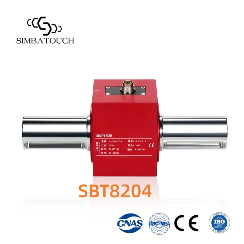 Large Range Non-Contact Dynamic Rotary Torque Sensor 150% Overload Capacity 1ms Fast Response Rotary Force Transducer