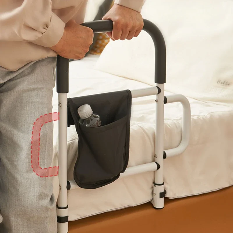 Bedside Handrails Elderly Safety Stand Up Aids Hospital Bed Handrails Elderly Assistance Racks Household No Need To Install