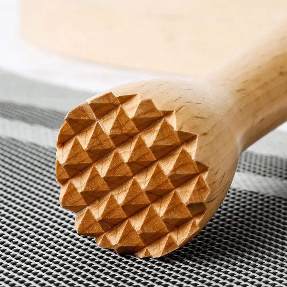 

Sturdy Beech Wood Muddler Heavy Duty Long Handle Wooden Fruit Tea Muddler Durable Wear-resistant Drinks Muddler Bartender Tool