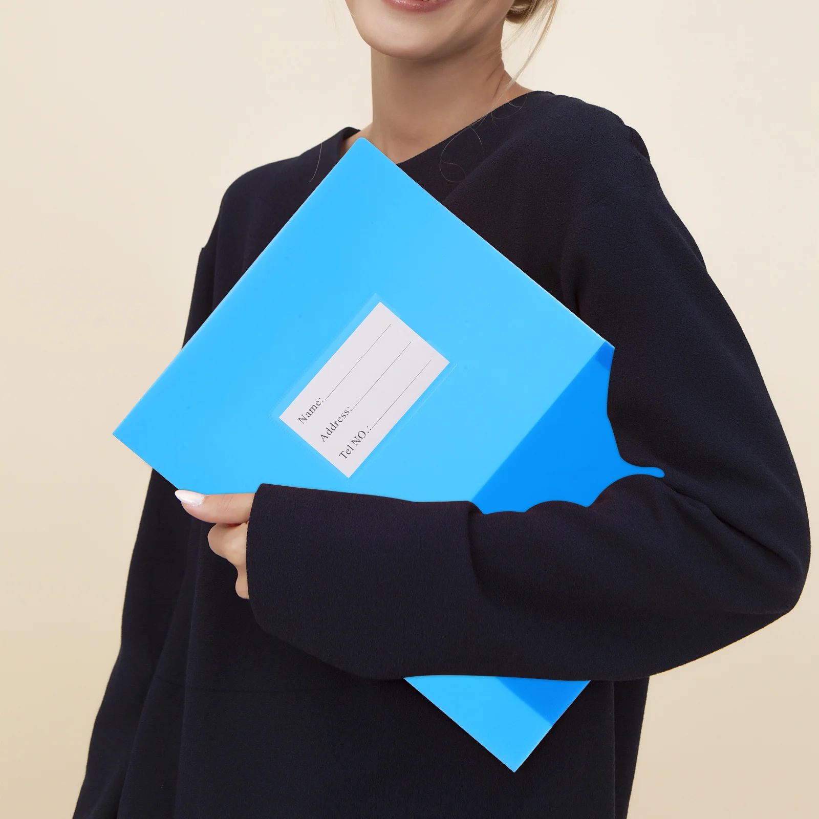 

2 шт. папка для офисных файлов, органайзер для бумажных документов из полипропилена, папка с двумя слотами для хранения бумаги, офисные принадлежности