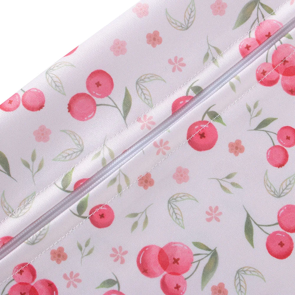 1PC Waterproof Storage Bag Cute Cartoon Print Diaper Bags Portable Wet Bag Breast Pump Parts Beach Pool Gym Stroller Women Gift