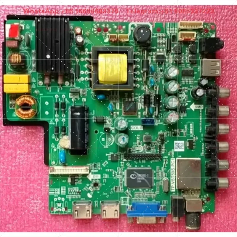 LCD T-V TP. VST59S. PC1 power supply three in one mothe-rboard integrated board sending remote control program written