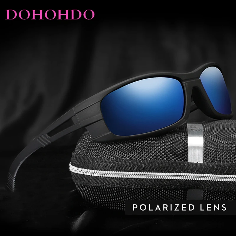 

Classic Rectangle Polarized Sunglasses Men Women Sports Luxury Brand Design Driver Night Vision Goggles Anti-Glare Goggles UV400