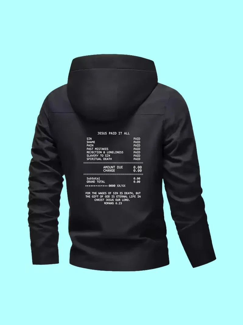 

This Slim-fit Men's Jacket Has New Casual Style, Classic Charm, Cartoon Prints, Works for Home Use and Shopping.