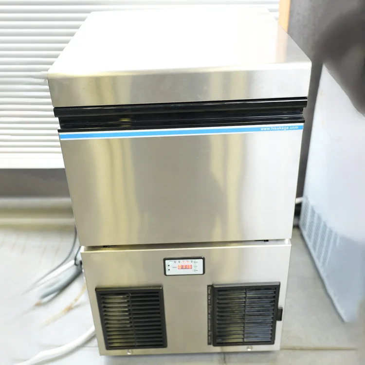 55kg Automatic Ice Tube Making Machine Professional Commercial Grade Equipment for Business Beverage Shop Bar Restaurant