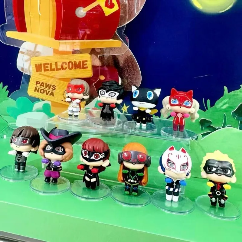 

Genuine Persona 5 Royal P5r Phantom Thief Outfit Series Blind Box Mini Mystery Box Anime Figure Ornament Toy Collection Kid Gift