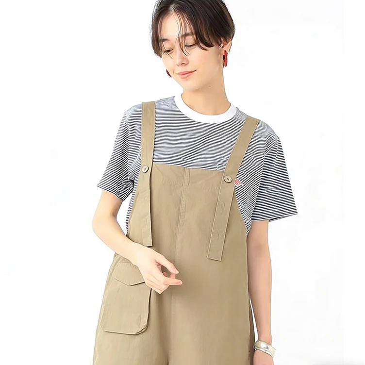 

Japanese Style Loose Women's Cargo Pants Drawstring Design Fashionable And Youthful Spring 2026 Natural Waist Cotton PU