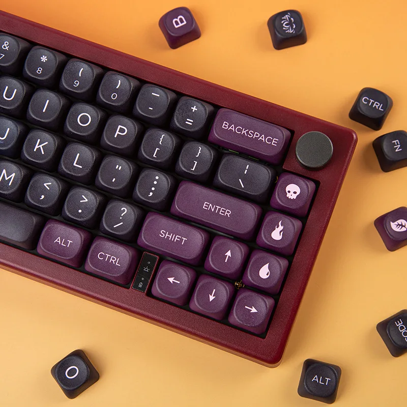 

Cotton full five-sided thermal sublimation keycaps Customized mechanical keyboard caps Computer wireless bluetooth gaming e-spor
