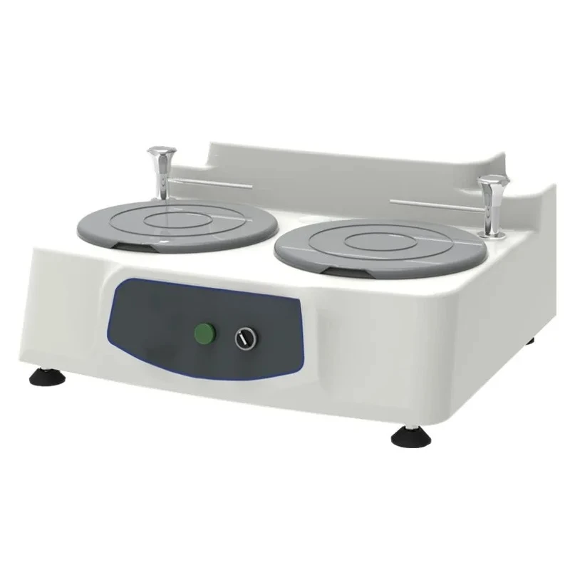 M-2 Benchtop Double Metallographic Specimen Pre-grinder, Wet Grinder