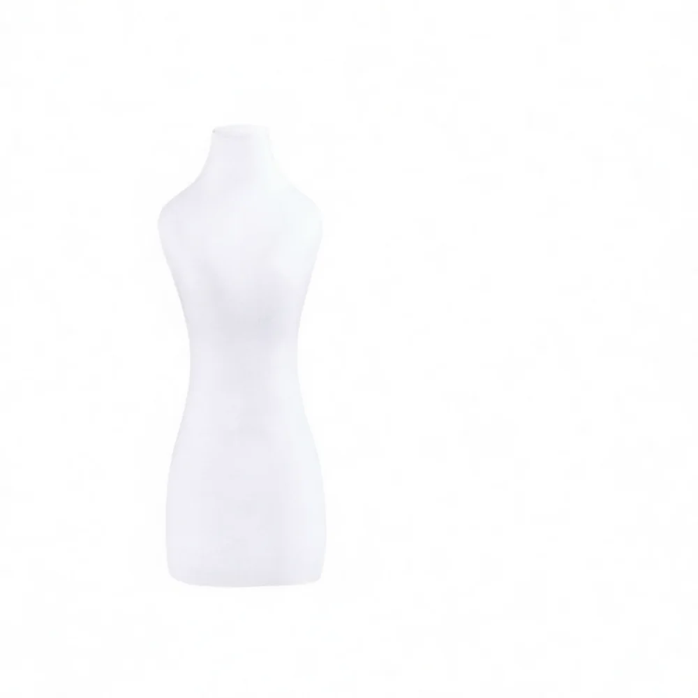 Mini Mannequin Dress Form For Fashion Design Sewing Drafting Student Teaching Practice Small Female Half Body Display Model