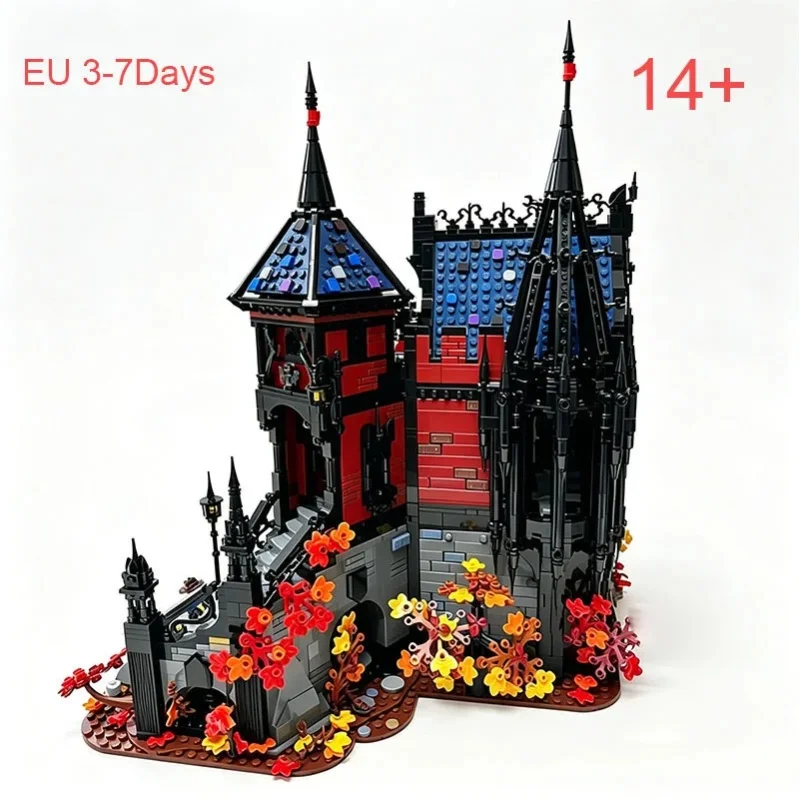 4056-teiliges DIY Schloss-Baustein-Set Spielzeugmodell für Erwachsene, Fans, Weihnachtsgeschenk, Sammlerstück