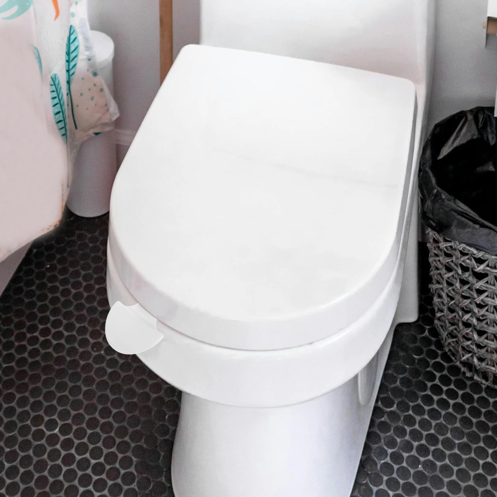 

4 Pcs Toilet Lid Lifter Cover Bathroom Accessories Mini Seat Portable Handle Child